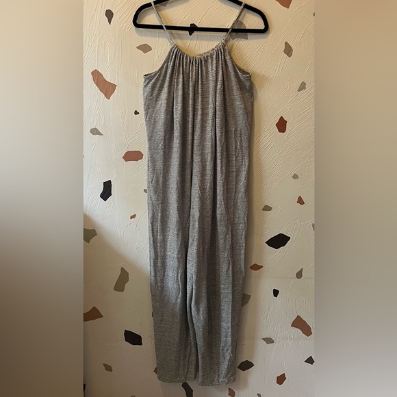 Hatch Maternity Striped Linen Morgana Jumpsuit size 3 (L/XL) - Picture 5 of 12